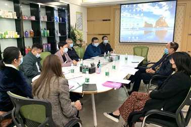 Liu Feihu, member of the Standing Committee of the Chancheng District Committee, visited the company to conduct research...